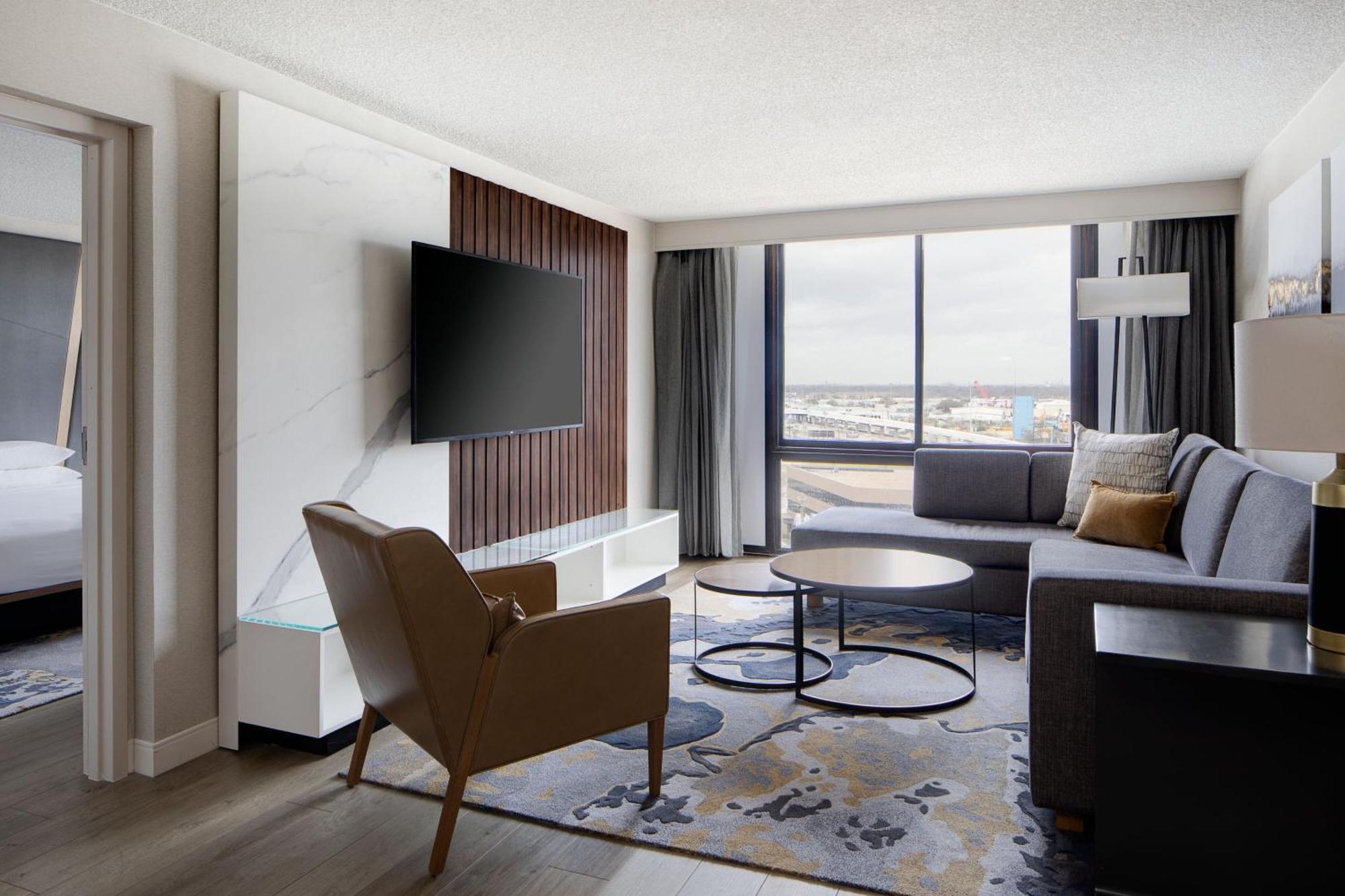 Houston Marriott South At Hobby Airport Hotel Bagian luar foto